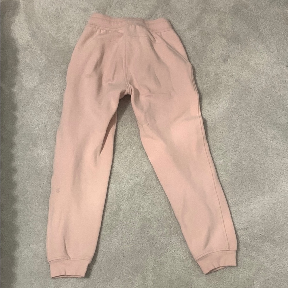 Lululemon Athletica Pink Track Pants with Elastic Waistband - Picture 2 of 2
